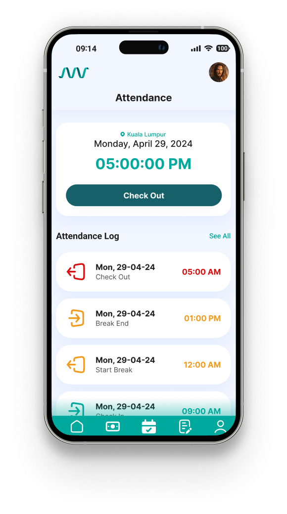 Core HR Management screen 1